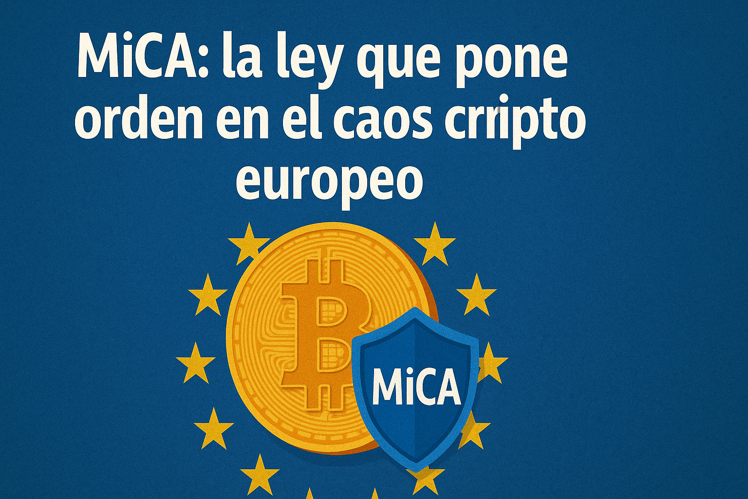 MiCA: la ley que pone orden en el caos cripto europeo - Libre Inversión